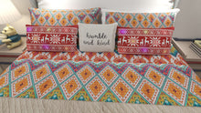 将图片加载到图库查看器,Boho Chevron Reversible Cotton Quilt 3 Piece Set
