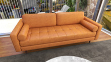 将图片加载到图库查看器，Modern Sofa 3 Seater Leather
