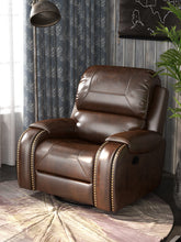 将图片加载到图库查看器，Winslow Saddle Swivel Glider Recliner
