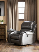 将图片加载到图库查看器，Winslow Grey Recliner
